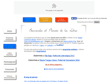 Tablet Screenshot of elplanetadeloslibros.com